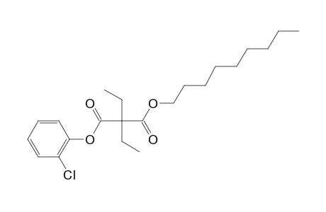 Diethylmalonic acid, 2-chlorophenyl nonyl ester