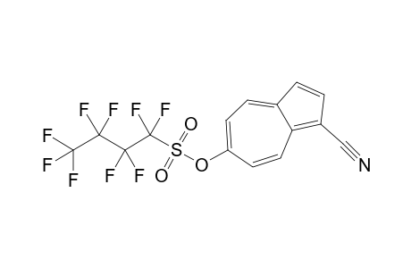 1-Cyano-6-(nonafluorobutanesulfonyloxy)azulene