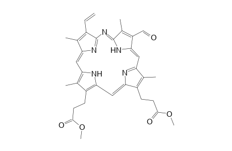 5-Aza-isospirographisporphyrine - dimethyl ester