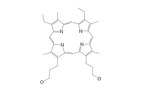 2,18-Porphinedipropanol, 7,12-diethyl-3,8,13,17-tetramethyl-