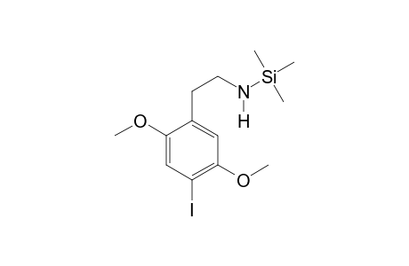 2,5-Dimethoxy-4-iodophenethylamine TMS