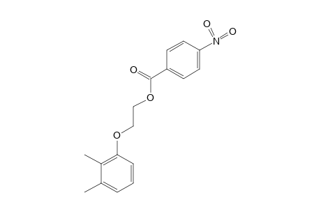 2-[(2,3-xylyl)oxy]ethanol, p-nitrobenzoate