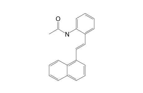 1-(o-Acetylaminostyryl)naphthalene