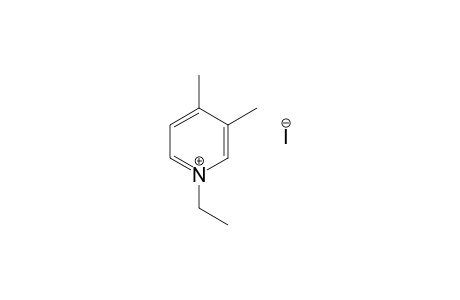 3,4-dimethyl-1-ethylpyridinium iodide