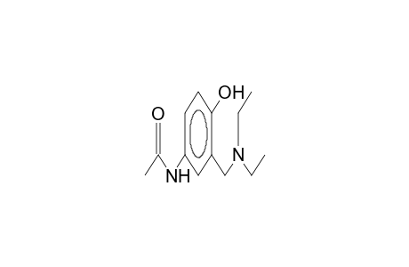 a-(diethylamino)-4'-hydroxy-m-acetotoluidide