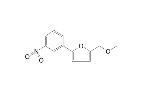 2-(methoxymethyl)-5-(m-nitrophenyl)furan