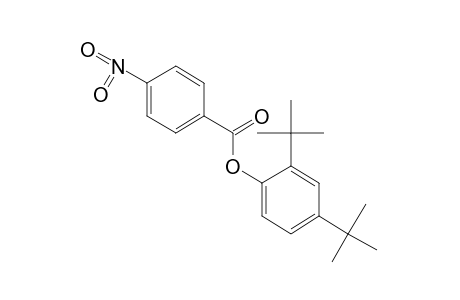 p-nitrobenzoic acid, 2,4-di-tert-butylphenyl ester