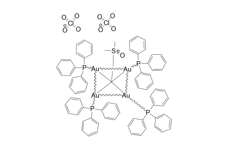 [(AUPPH3)4-[MIU-4-CS(=O)ME2]](CLO4)2