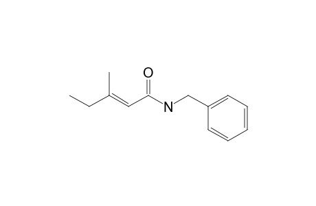 (E)-N-Benzyl-3-methyl-2-pentenamide