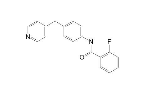 2-Fluoro-N-(4-pyridin-4-ylmethyl-phenyl)-benzamide