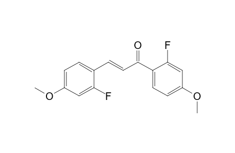 E-1,3-Bis-(2-fluoro-4-methoxyphenyl)-2-propen-1-one