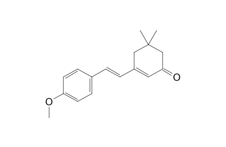 5,5-Dimethyl-3-[2-(4-methoxystyryl)]-cyclohex-2-enone