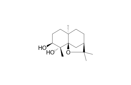 3-.beta., 4-.alpha.-Dihydroxy-.beta.-dihydrogarofuran