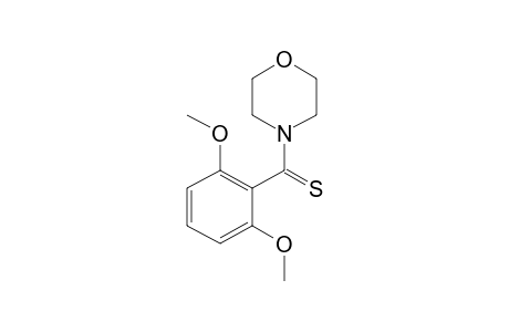 4-(2,6-dimethoxythiobenzoyl)morpholine