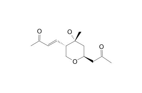 QUAMOPYRAN;(E)-4-[(3R,4R,6R)-4-HYDROXY-4-METHYL-6-(2-OXO-PROPYL)-TETRAHYDRO-2H-PYRAN-3-YL]-BUT-3-EN-2-ONE