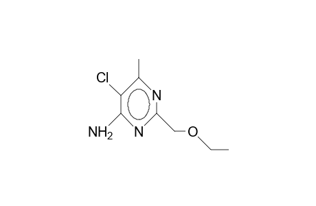 2-Ethoxymethyl-5-chloro-4-amino-6-methyl-pyrimidine