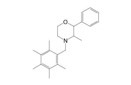 3-methyl-4-(2,3,4,5,6-pentamethylbenzyl)-2-phenylmorpholine