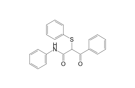 2-benzoyl-2-(phenylthio)acetanilide