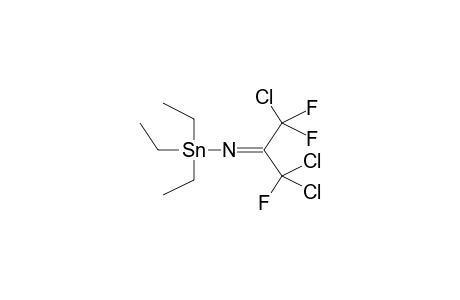 1,1,3-TRICHLORO-2-(TRIETHYLSTANNYLIMINO)TRIFLUOROPROPANE