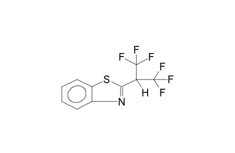 2-[2,2,2-TRIFLUORO-1-(TRIFLUOROMETHYL)-ETHYL]-BENZOTHIAZOLE