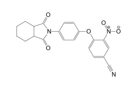 4-[4-(1,3-dioxooctahydro-2H-isoindol-2-yl)phenoxy]-3-nitrobenzonitrile