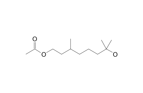 1-Acetoxy-7-hydroxy-3,7-dimethyloctane