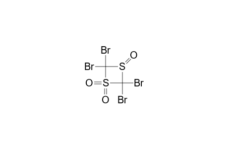 1,3-Dithietane, 2,2,4,4-tetrabromo-, 1,1,3-trioxide