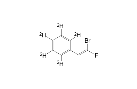(Z)-1-BROMO-1-FLUORO-2-PHENYL-D5-ETHENE