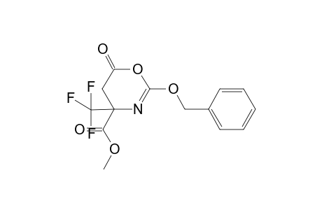 Methyl 2-benzyloxy-4,5-dihydro-4-trifluoromethyl-6-oxo-1,3-oxazine-4-carboxylate