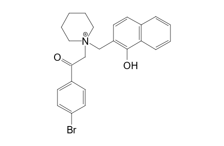 1-(4'-Bromophenacyl)-1-[(1-hydroxy-2-naphthyl)methyl]piperidinium