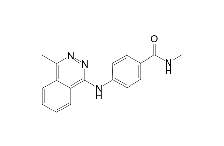 N-methyl-4-[(4-methyl-1-phthalazinyl)amino]benzamide