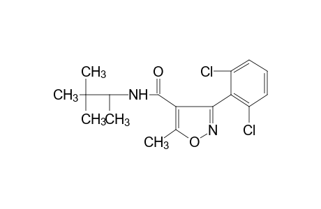 3-(2,6-dichlorophenyl)-5-methyl-N-(1,2,2-trimethylpropyl)-4-isoxazolecarboxamide