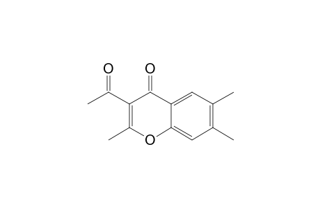 3-ACETYL-2,6,7-TRIMETHYL-CHROMONE