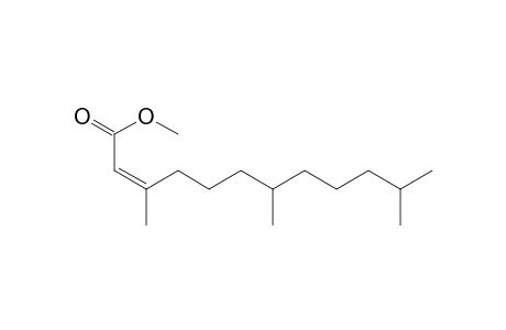 (Z)-3,7,11-Trimethyldodec-2-enoic acid, methyl ester