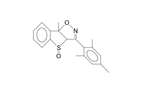 8b-methyl-3-(2,4,6-trimethylphenyl)-3aH-benzothiopheno[2,3-d]isoxazole 4-oxide