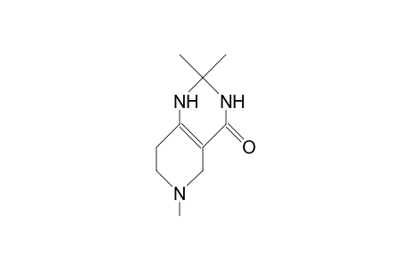 2,2,6-Trimethyl-4-oxo-1,2,3,4,5,6,7,8-octahydro-pyrido(4,3-D)pyrimidine