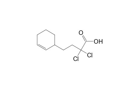 2-Cyclohexene-1-butanoic acid, .alpha.,.alpha.-dichloro-, (.+-.)-