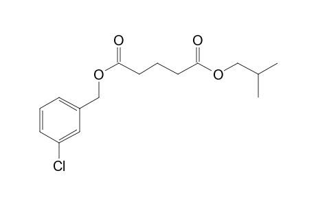 Glutaric acid, 3-chlorobenzyl isobutyl ester