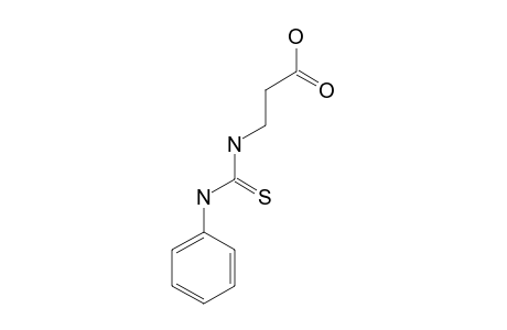 3-(3-phenyl-2-thioureido)propionic acid