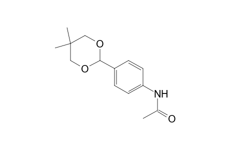 4'-(5,5-dimethyl-m-dioxan-2-yl)acetanilide