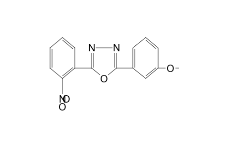 2-(m-methoxyphenyl)-5-(o-nitrophenyl)-1,3,4-oxadiazole