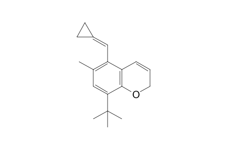 8-tert-butyl-5-(cyclopropylidenemethyl)-6-methyl-2H-chromene