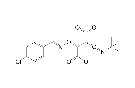 Dimethyl 2-[(tert-Butylimino)methylene]-3-{(E)-[(4-chlorobenzylidene)amino]oxy}succinate