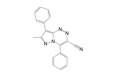 4,8-diphenyl-7-methylpyrazolo[5,1-c]-as-triazine-3-carbonitrile