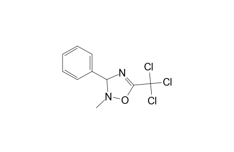 1,2,4-Oxadiazole, 2,3-dihydro-2-methyl-3-phenyl-5-(trichloromethyl)-