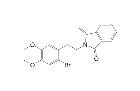N-[2-(2-Bromo-4,5-dimethoxyphenyl)ethyl]-2,3-dihydro-3-methylene-1H-isoindol-1-one