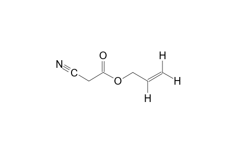 cyanoacetic acid, allyl ester