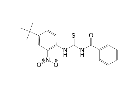 1-benzoyl-3-(4-tert-butyl-2-nitrophenyl)-2-thiourea