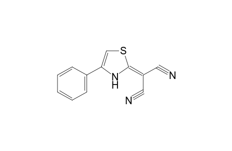 2-(4-Phenyl-3H-thiazol-2-ylidene)-malononitrile