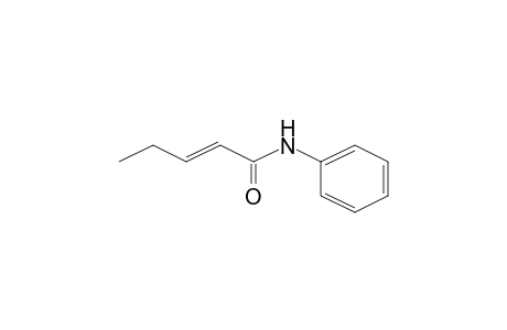 (2E)-N-Phenyl-2-pentenamide